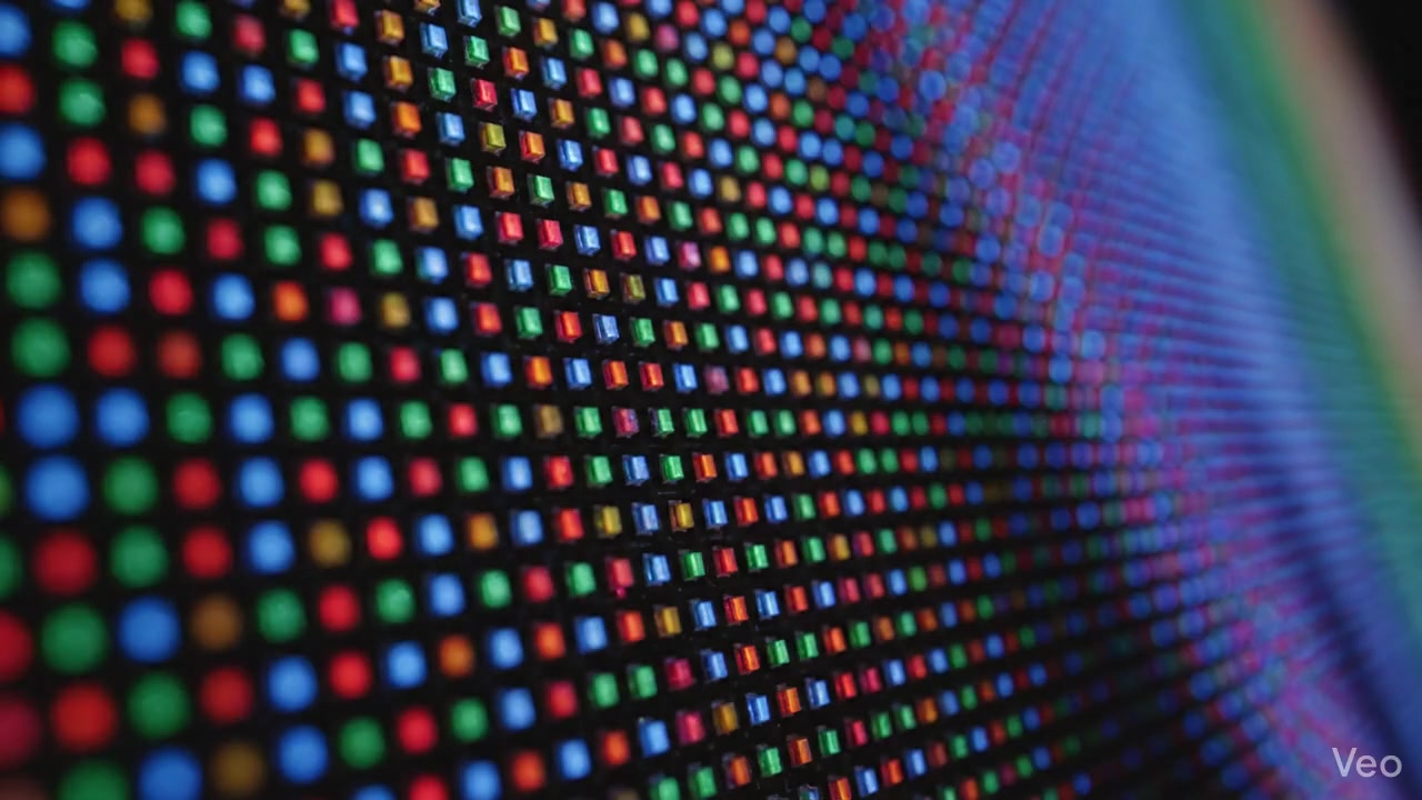 LED pixels detail